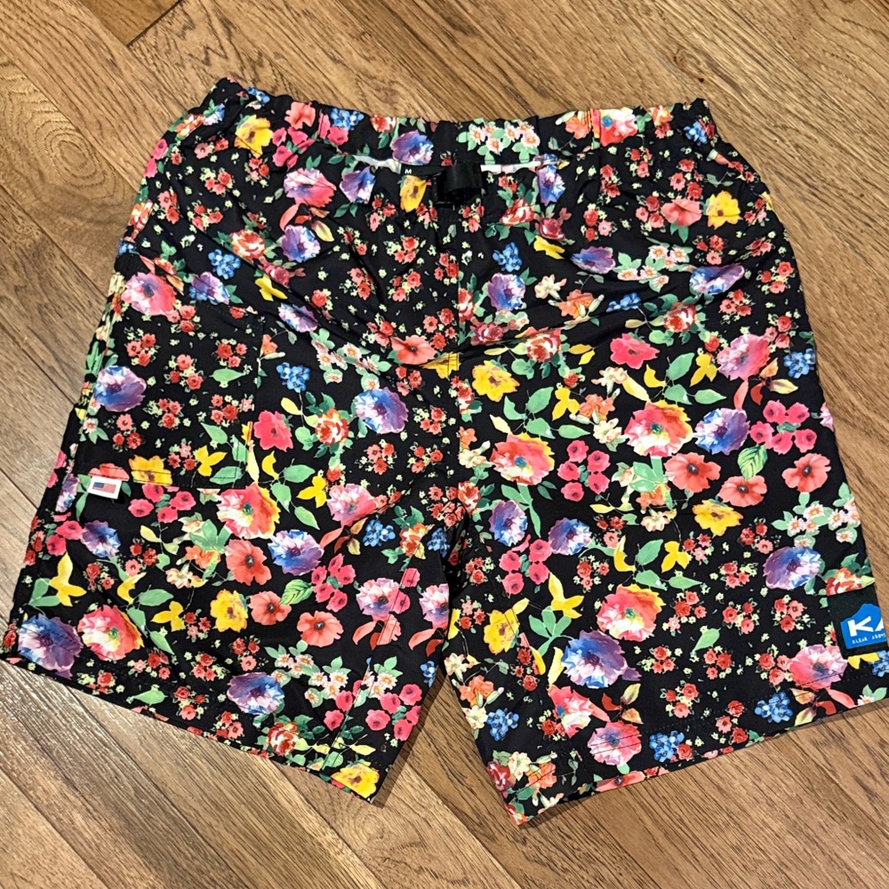KAVU floral shorts
